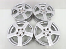Laden Sie das Bild in den Galerie-Viewer, 4x Alufelge 15 Zoll 6.5" 5x100 40ET Silber KBA45418 Seat Leon Golf IV Polo FEL9321970990yy