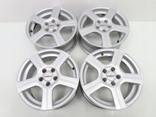 Load image into Gallery viewer, 4x Alufelge 15 Zoll 6.5" 5x100 40ET Silber KBA45418 Seat Leon Golf IV Polo FEL9321970990yy
