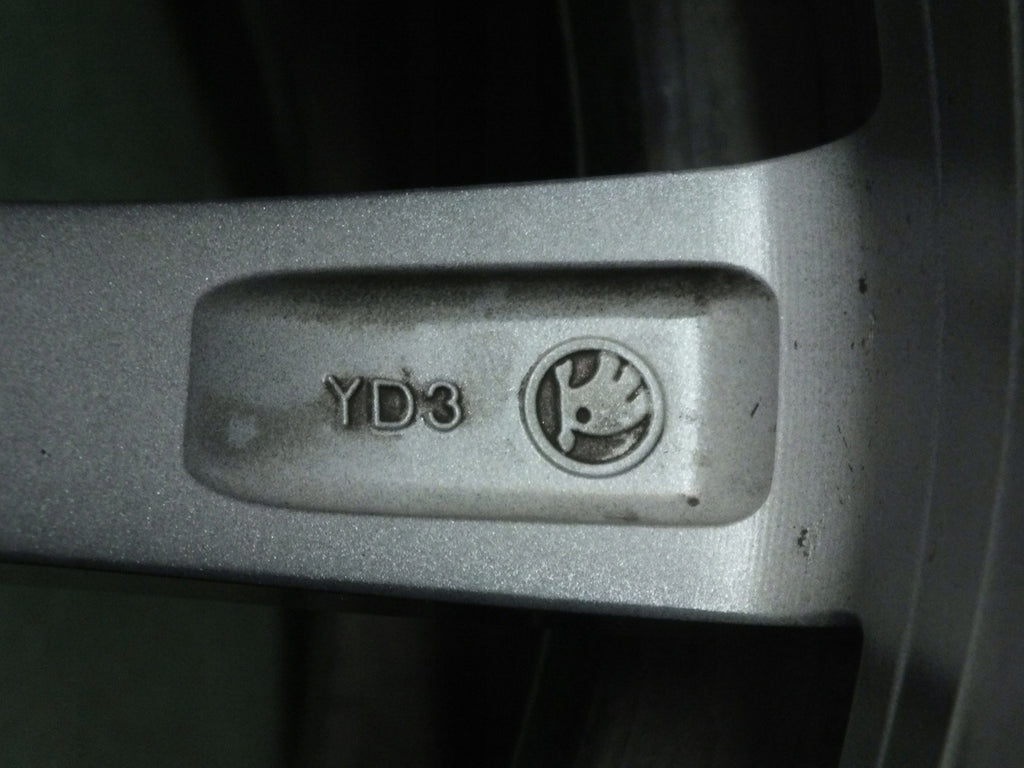 1x Alufelge 17 Zoll 7.0" 5x112 54ET Glanz 1Z0601025 Skoda Octavia Ii Rim Wheel