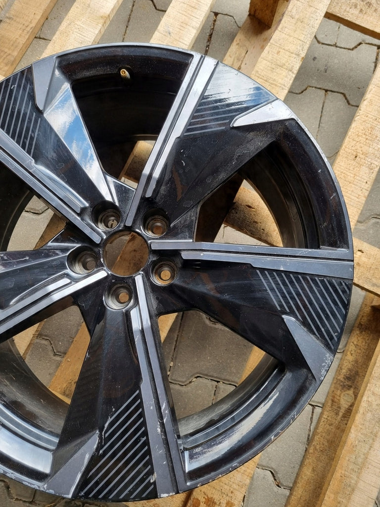 1x Alufelge 20 Zoll 8.5" 5x108 45ET Glanz Schwarz 9837449277 Peugeot 508