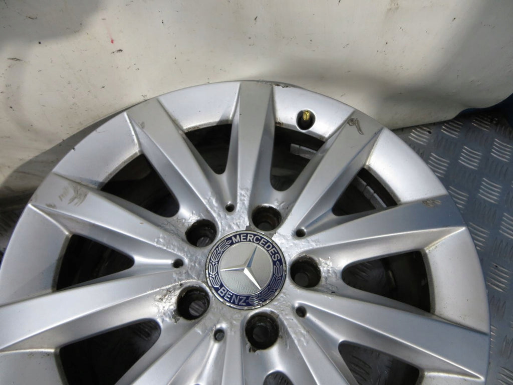4x Alufelge 16 Zoll 6.5" 5x112 A2464010202 Mercedes-Benz W246 Rim Wheel FEL6170467273aa