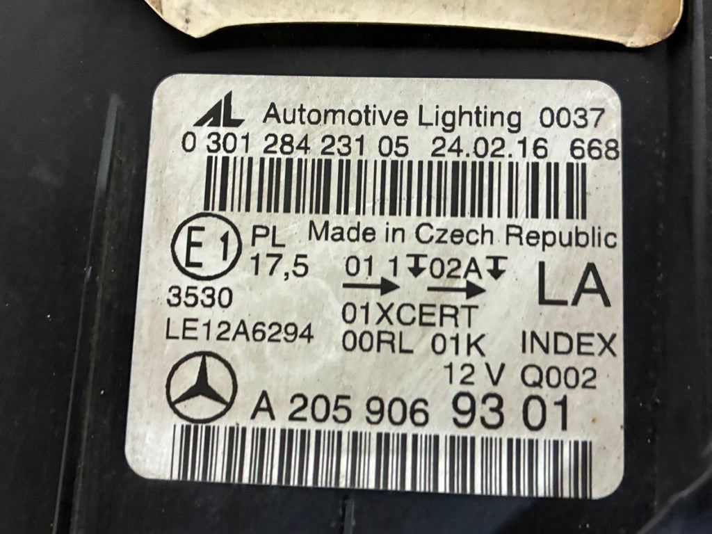 Frontscheinwerfer Mercedes-Benz W205 A2059069301 Full LED Links Headlight SCH2714051784jc