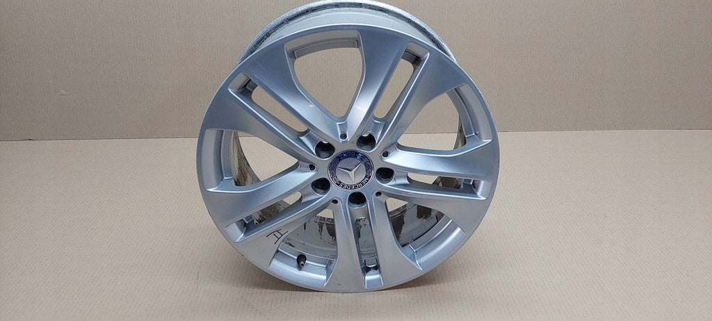 1x Alufelge 17 Zoll 7.5" 5x112 47ET Glanz Silber A2044017502 Mercedes-Benz W204