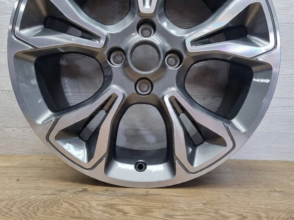 1x Alufelge 18 Zoll 7.0" 4x108 47 5ET H1BJ1007E1A Ford Fiesta Rim Wheel