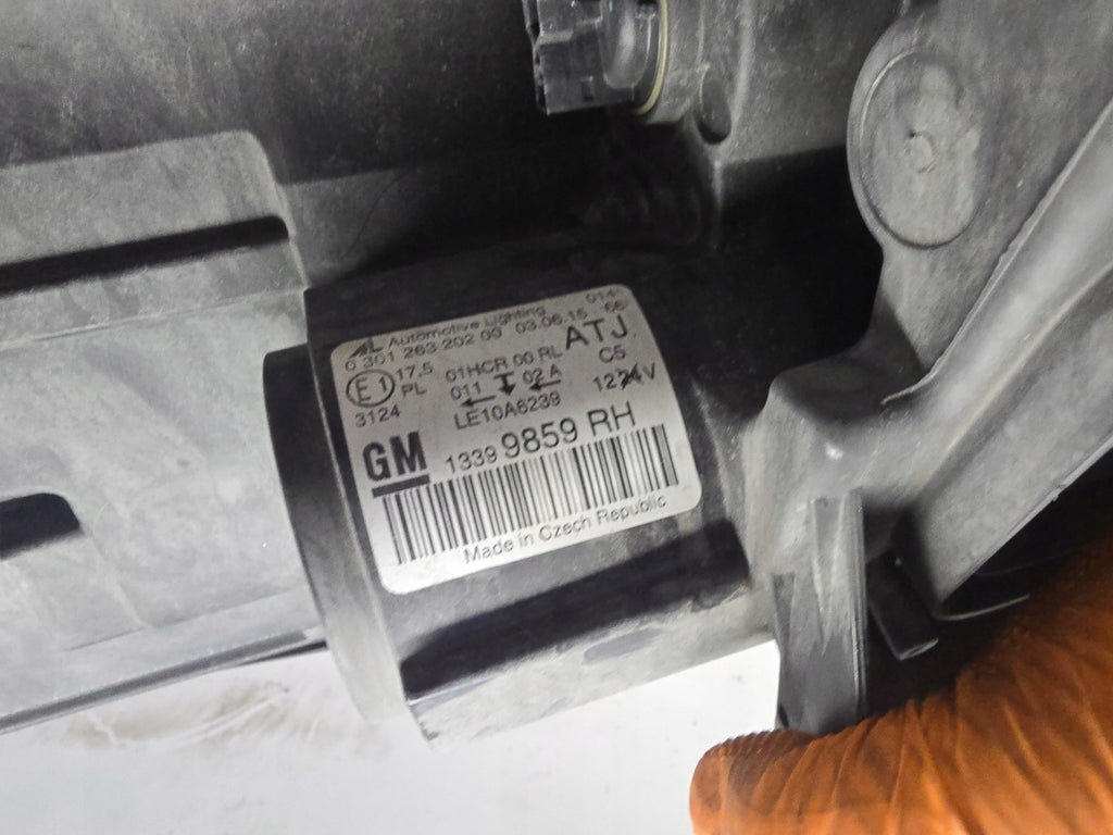 Frontscheinwerfer Opel Zafira C 13399859 Rechts Scheinwerfer Headlight SCH7073580893ar