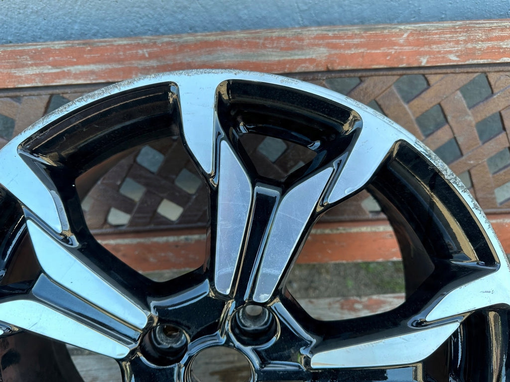 1x Alufelge 18 Zoll 7.0" 4x108 42 5ET Glanz Schwarz J1BC-1007-E1A Ford Ecosport