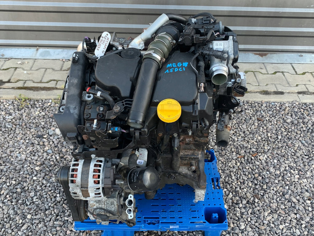 Motor Dacia Renault I K9KG657 1.5 DCI 110PS 81kW 35TKm 2017 Diesel Komplett