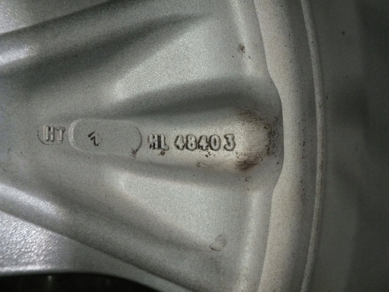 1x Alufelge 17 Zoll 7.0" 5x114.3 39ET Glanz Graphit PZ49M-X0670- Mg Rav