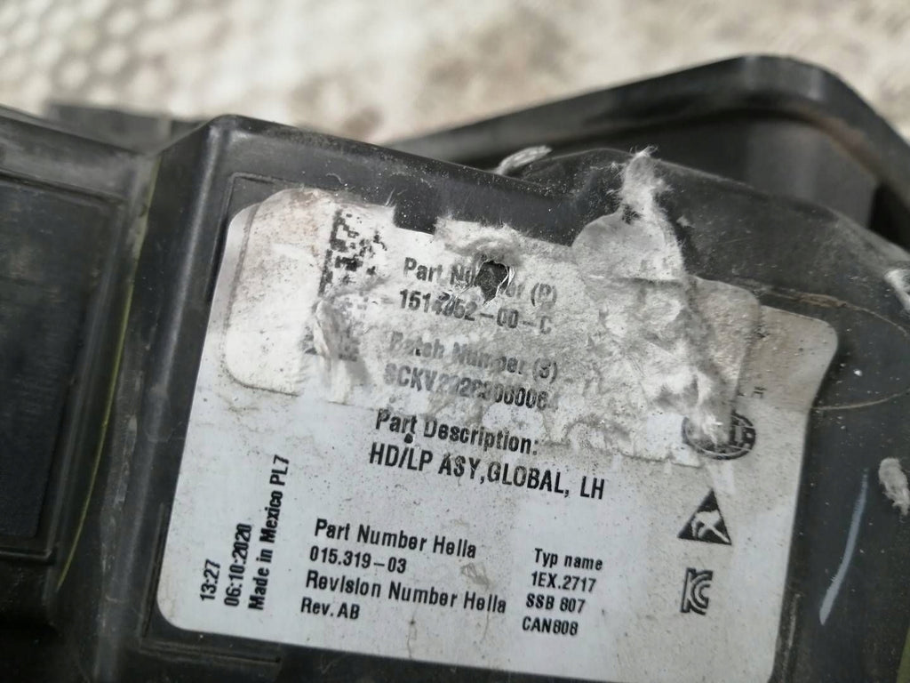 Frontscheinwerfer Tesla 3 151495200C 01531903 Full LED Links Headlight