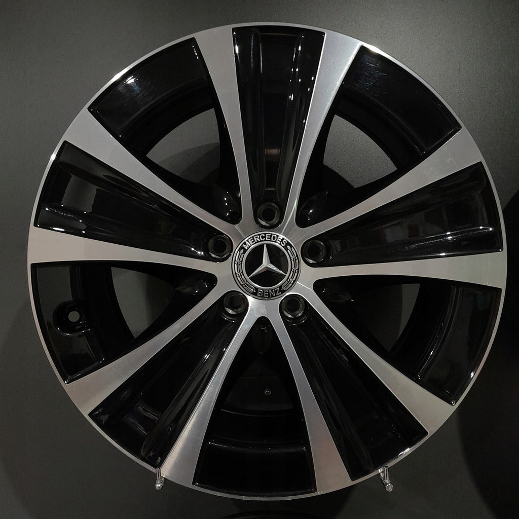 4x Alufelge 18 Zoll 8.0" 5x112 43ET Glanz Schwarz A2134013700 Mercedes-Benz W213 FEL8239619414iq