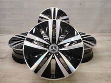 Load image into Gallery viewer, 4x Alufelge 17 Zoll 6.5" 5x112 44ET Glanz Schwarz A1774010200 Mercedes-Benz W177 FEL4155247226xk