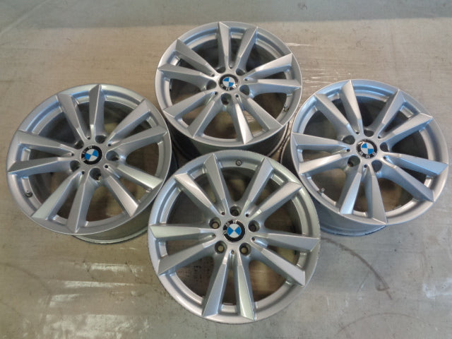4x Alufelge 18 Zoll 8.5" 5x120 46ET Glanz Silber 6853952 BMW F16 Rim Wheel FEL2973570823eb