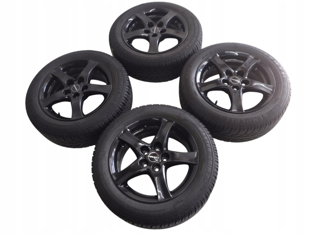 4x Alufelge 15 Zoll 6.0" 5x100 38ET Glanz Schwarz KBA50076 Audi I Rim Wheel FEL6421858356tl
