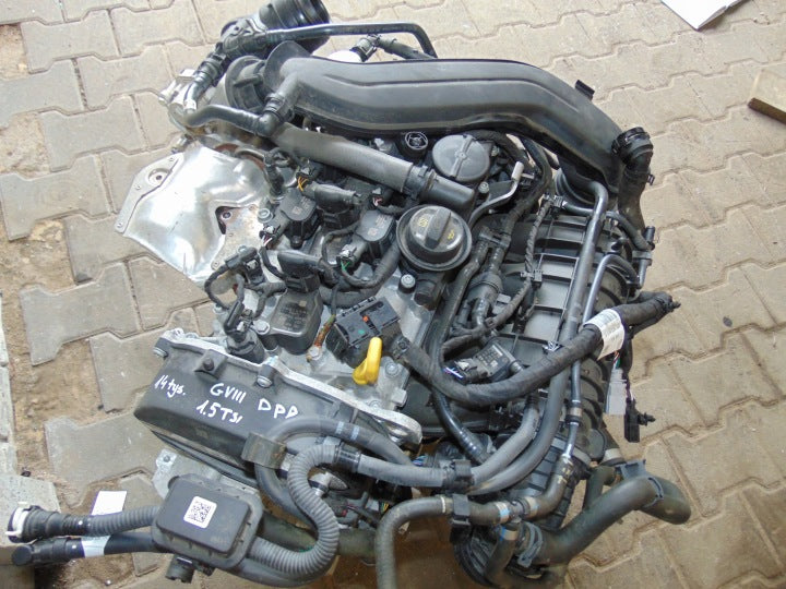Motor VW Golf VIII I DPBA 1.5 TSI 131PS 96kW 14TKm Benzin Engine Komplett MOT3983145575uk