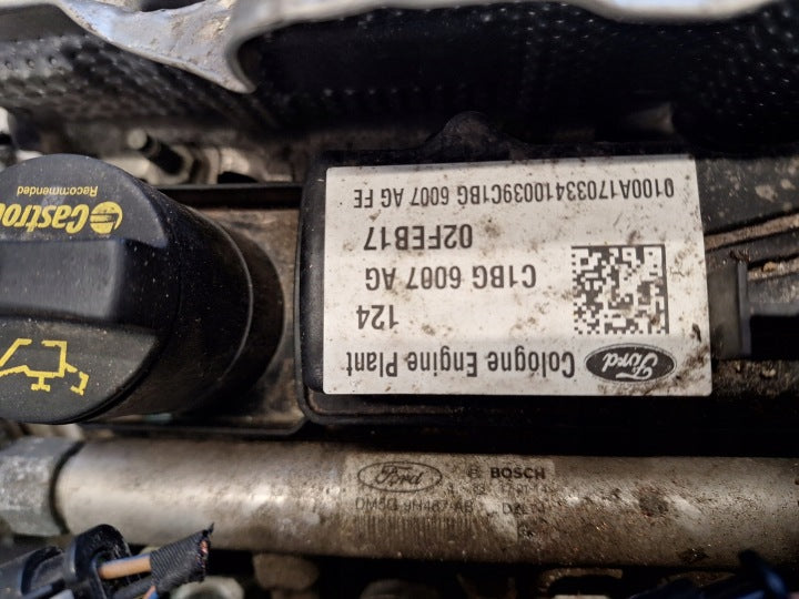 Motor Ford Fiesta I M1JH 1.0 112TKm Benzin Engine Komplett MOT9368662426gt