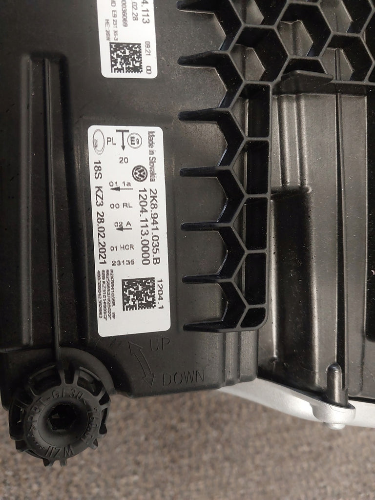 Frontscheinwerfer VW Caddy V 2K8941035B Rechts Scheinwerfer Headlight SCH6018445355id