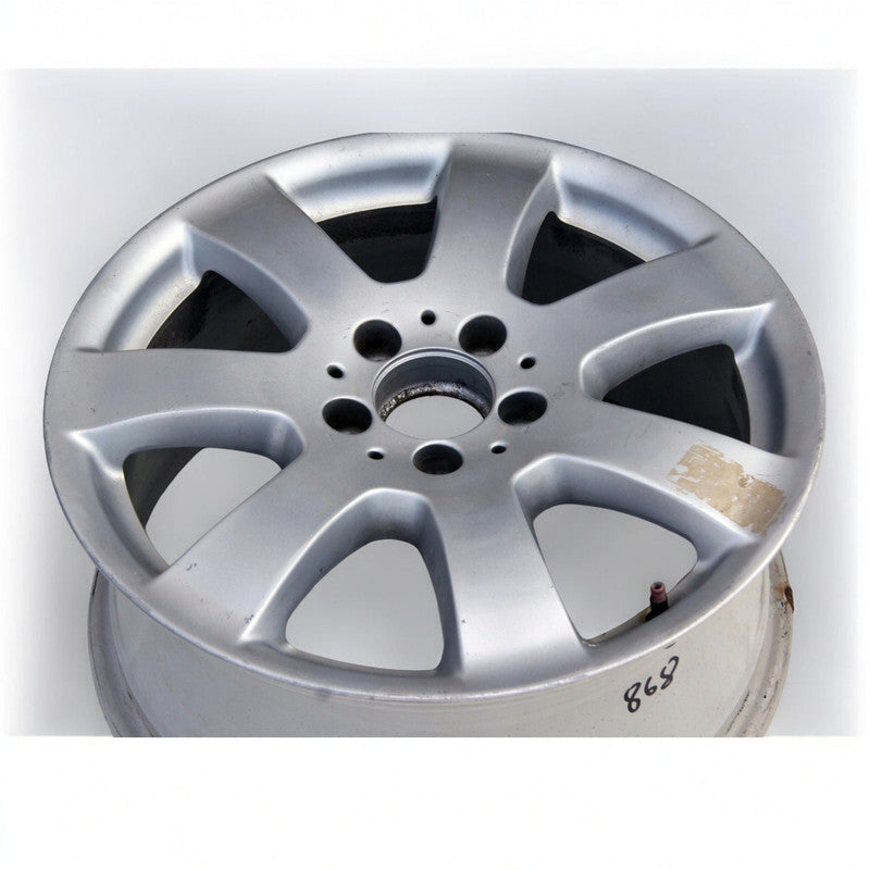 1x Alufelge 17 Zoll 7.5" 5x112 56ET Glanz Silber A251401002 Mercedes-Benz