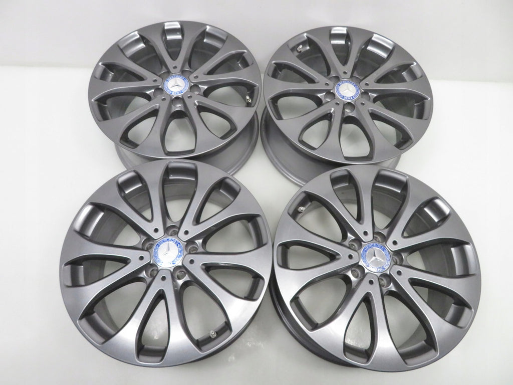 4x Alufelge 18 Zoll 8.0" 5x112 38ET A2534011500 Mercedes-Benz Glc Rim Wheel FEL4624438249qu