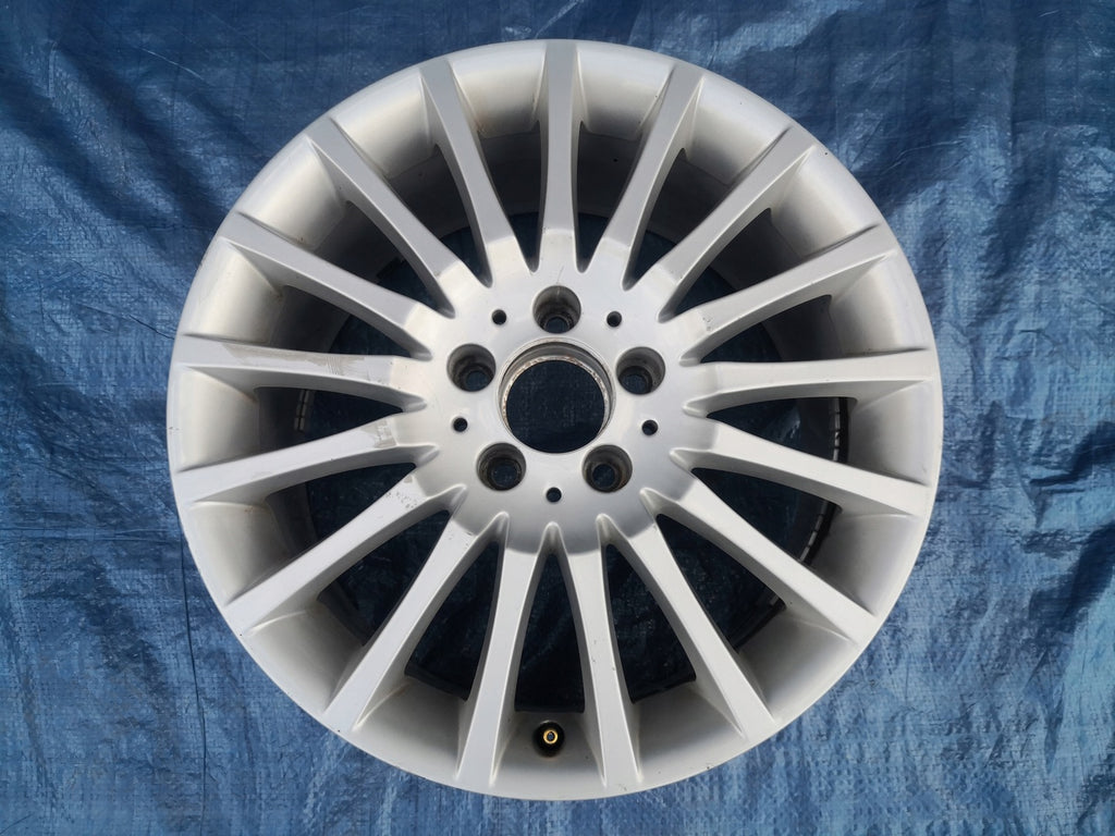 1x Alufelge 17 Zoll 8.5" 5x112 58ET Glanz Silber A2044010102 Mercedes-Benz W204