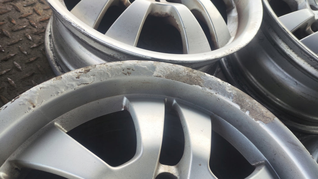 1x Alufelge 16 Zoll 7.0" 5x120 34ET Glanz Silber 6765762 BMW E90 Rim Wheel FEL2262076333gf