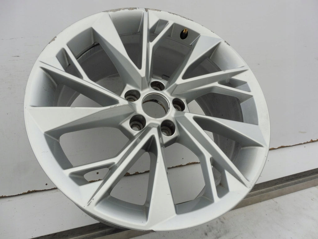 1x Alufelge 18 Zoll 8.5" 5x112 29ET Glanz Silber 8W0601025 Audi Rim Wheel