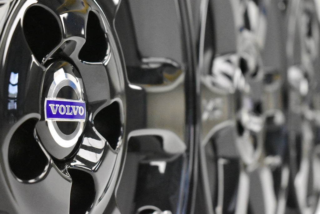 4x Alufelge 16 Zoll 7.0" 5x108 50ET Glanz Schwarz 30714024 Volvo Xc70 Xc60 FEL2907849726lo