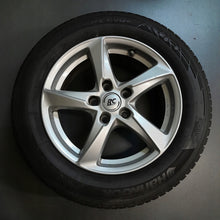 Laden Sie das Bild in den Galerie-Viewer, 4x Alufelge 16 Zoll 6.5" 5x114.3 45ET Silber KBA50369 Mazda I Corolla Rim Wheel FEL1037095698zo
