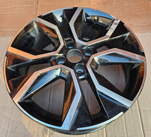 Laden Sie das Bild in den Galerie-Viewer, 1x Alufelge 18 Zoll 6.5" 4x108 26ET Glanz Schwarz 9833485080 Citroën C4 Iii FEL7089800109re