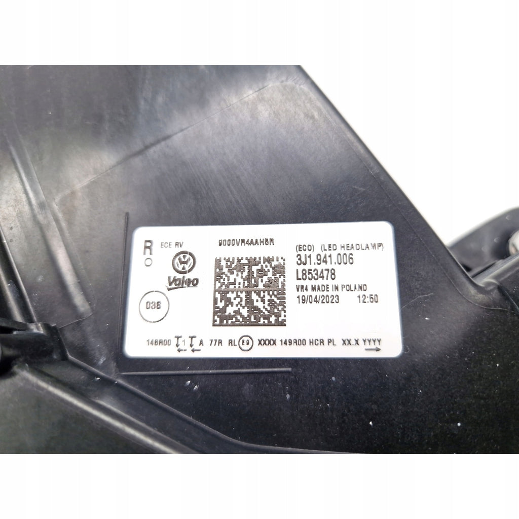 Frontscheinwerfer VW Passat 3J1941006 LED Rechts Scheinwerfer Headlight SCH2451608769an