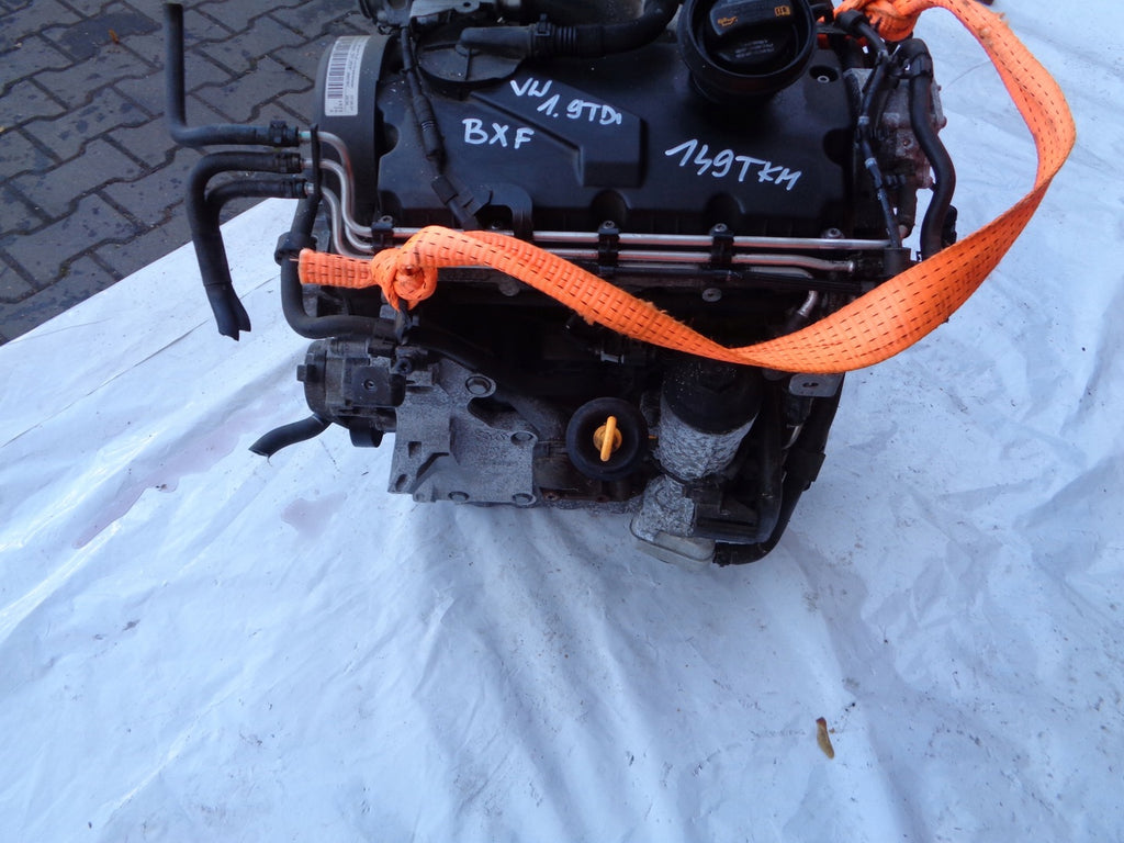 Motor Audi Skoda VW BXF 1.9 TDI 90PS 66kW 149TKm Diesel Engine Komplett