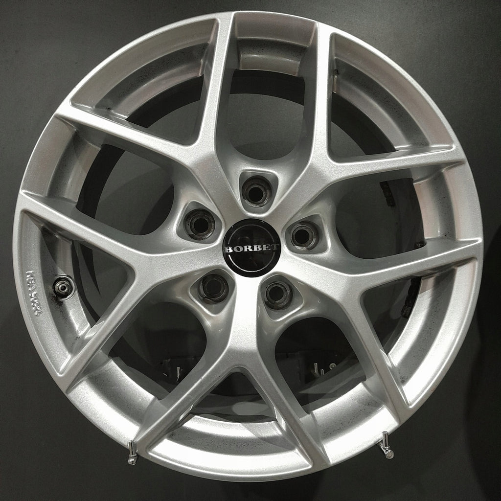 4x Alufelge 16 Zoll 7.0" 5x112 38ET Glanz Silber Audi C6 A4 B6 B7 Rim Wheel FEL5363838143ve