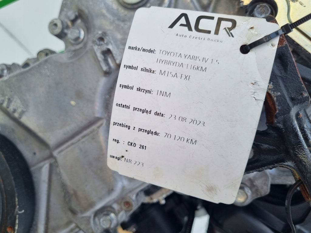 Motor Mazda 2 M15A-FXE 1.5 116PS 68kW 70TKm 2022 Benzin Engine Komplett