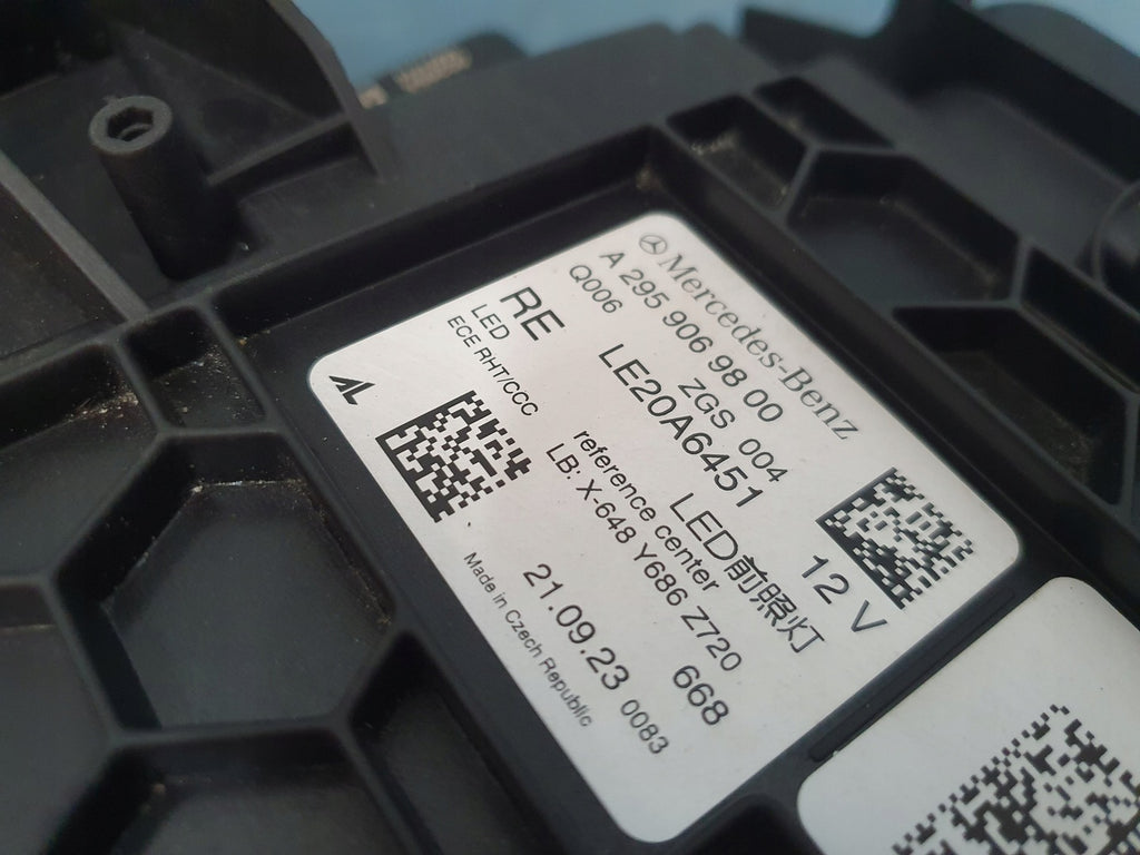 Frontscheinwerfer Mercedes-Benz Eqe A2959069700 A2959069800 LED Ein Satz SCH5658776091mi