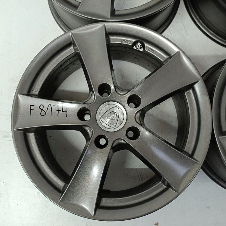 4x Alufelge 16 Zoll 7.0" 5x120 35ET Glanz Grau BMW E91 E90 Rim Wheel FEL3128787265zw