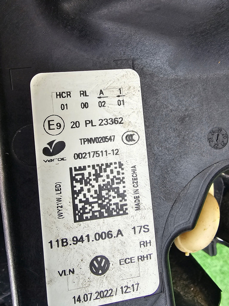 Frontscheinwerfer VW 11B941006A Full LED Rechts Scheinwerfer Headlight SCH6814497675yv
