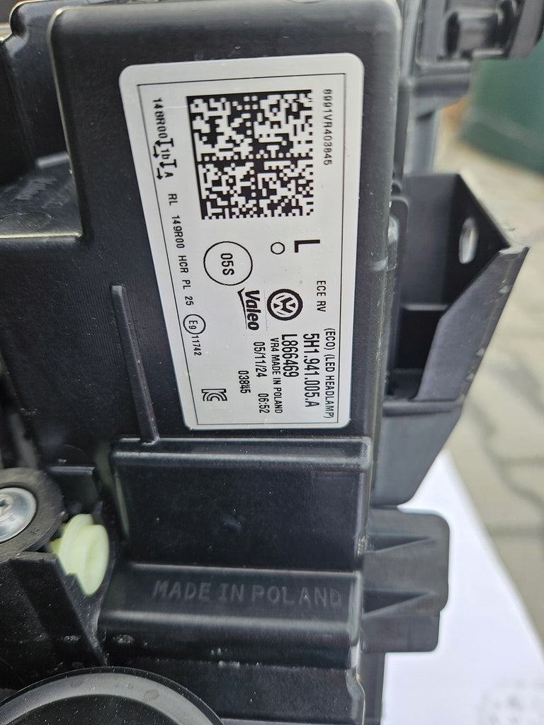 Frontscheinwerfer VW Golf VIII 5H1941005A Full LED Links Scheinwerfer Headlight SCH5000403254ql