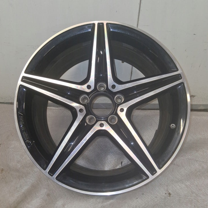 1x Alufelge 18 Zoll 9.0" 5x112 49ET Glanz A2134011900 Mercedes-Benz W213 FEL7607110347gg