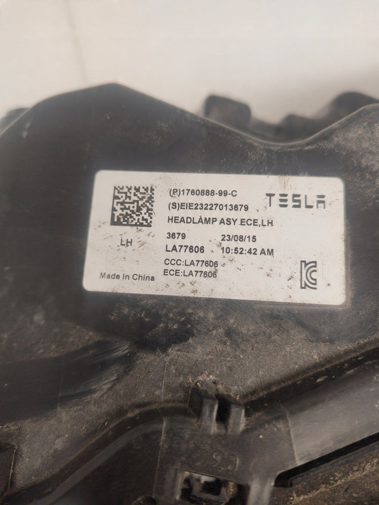Frontscheinwerfer Tesla 3 1760888-99-C Full LED Links Scheinwerfer Headlight