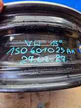 Load image into Gallery viewer, 1x Alufelge 15 Zoll 5.0" 4x100 1S0601025AH VW Up Rim Wheel FEL2586122290gp