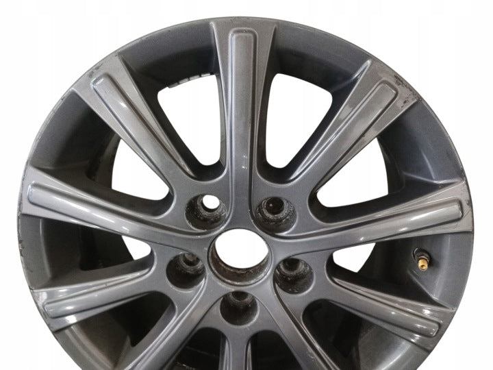 1x Alufelge 16 Zoll 6.5" 5x114.3 45ET Glanz Graphit 42611-YY310 Toyota Corolla FEL9047330506kg