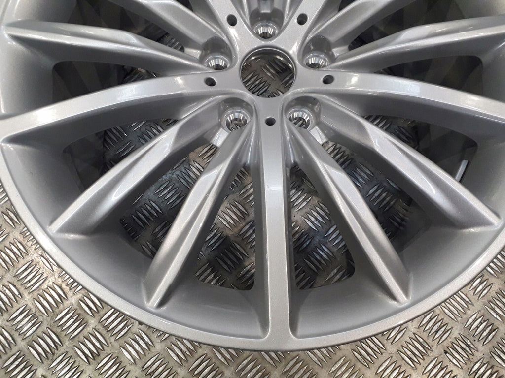 1x Alufelge 19 Zoll 9.0" 5x112 44ET Glanz Silber 6874439 BMW 5 G30 Rim Wheel FEL4575152098nd