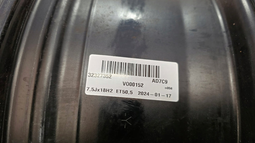 1x Alufelge 18 Zoll 7.5" 5x108 50 5ET Glanz 32327352 Volvo I Rim Wheel FEL7312473812ue