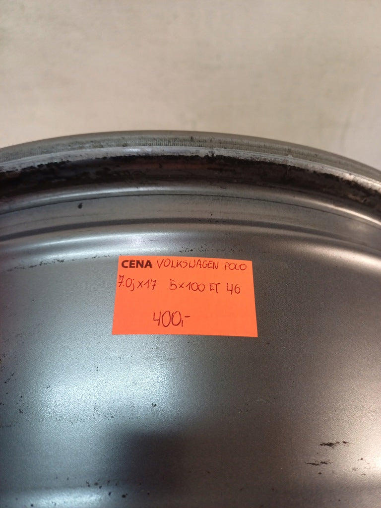 1x Alufelge 17 Zoll 7.0" 5x100 46ET Glanz Zum Streichen 6R0601025 VW Polo FEL6598598891qh