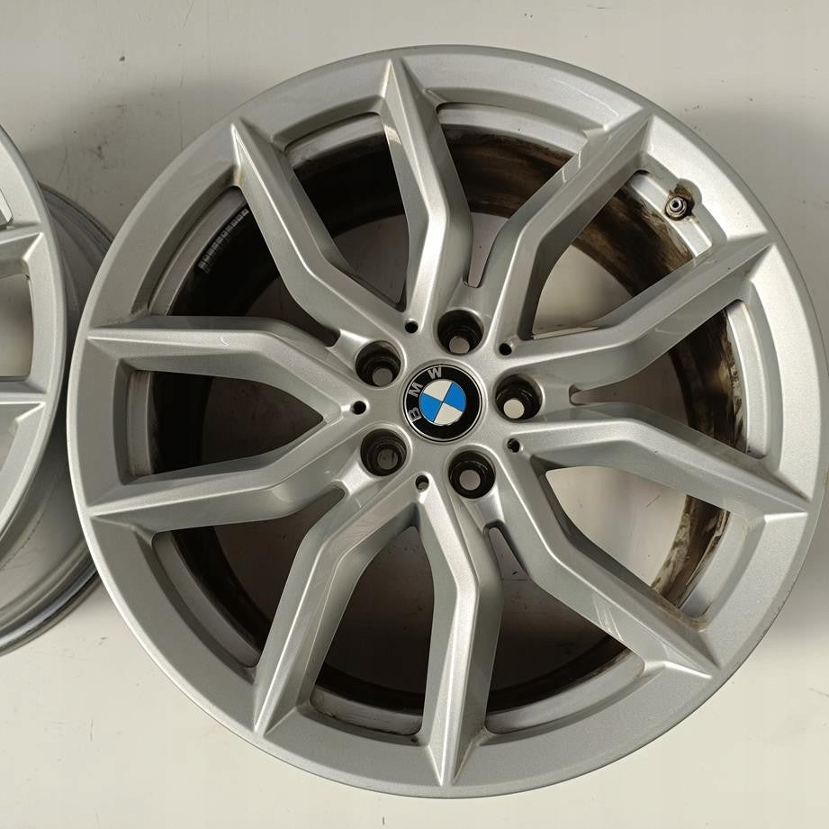 4x Alufelge 19 Zoll 9.0" 5x112 38ET Glanz Silber 6880685 BMW X5 G05 G06 FEL6212469517bc