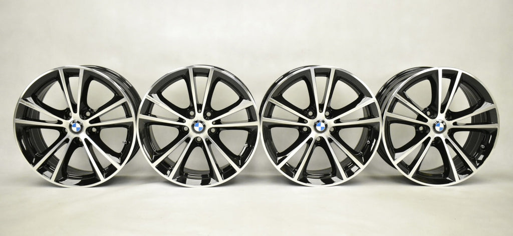 4x Alufelge 17 Zoll 7.5" 5x112 27ET Glanz Silber 6863417 BMW G31 G30 Rim Wheel FEL6500703357xv
