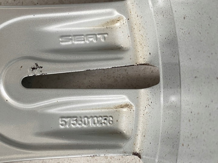 1x Alufelge 18 Zoll 7.0" 5x112 45ET Matt Graphit 575601025G Mg Ateca Rim Wheel FEL1265356740lm