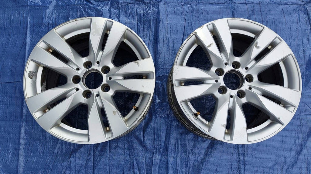 1x Alufelge 16 Zoll 8.0" 5x112 A2124010202 Mercedes-Benz W212 Rim Wheel