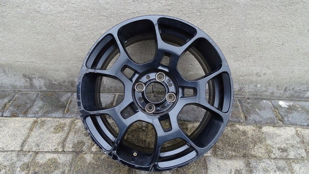 1x Alufelge 16 Zoll 6.5" 4x98 51852047 Abarth 500 Rim Wheel FEL3167667198fe