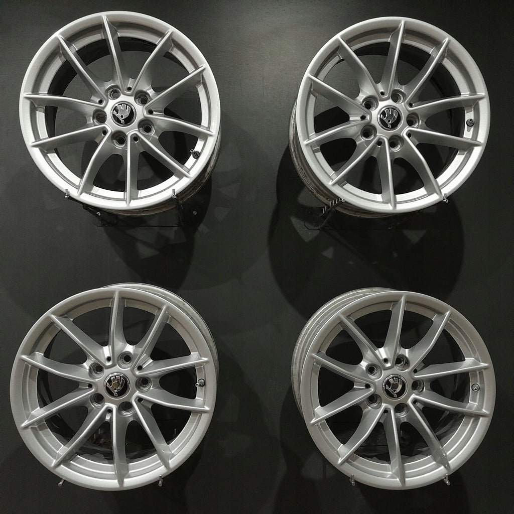 4x Alufelge 16 Zoll 6.5" 5x112 22ET 6876921-F605295 Audi I Rim Wheel FEL5384875477na