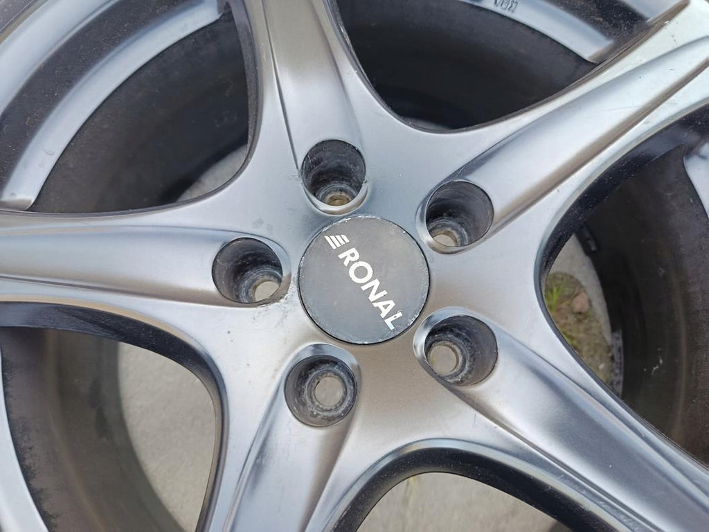 4x Alufelge 17 Zoll 8.0" 5x112 42ET Schwarz 56R7805 Audi Rim Wheel FEL4815575201cq